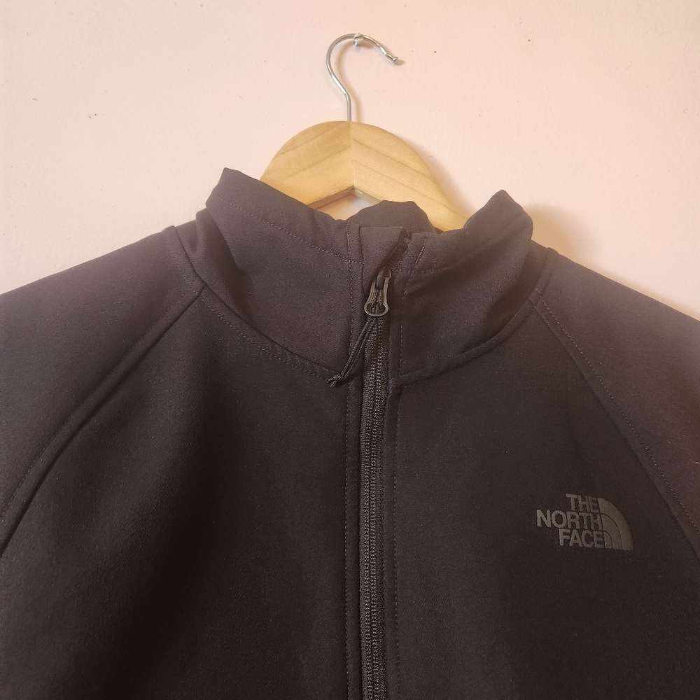 The North Face Camden Soft Shell Jacket Men's M Black WindWall Full Zip - Picture 4 of 11